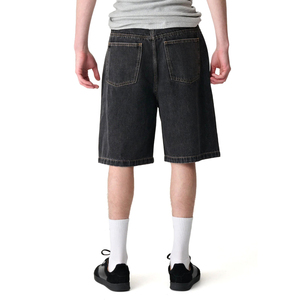 OEM Logo personnalisé de haute qualité Vente en gros Jorts Loose Baggy Denim Short en jean pour hommes Short décontracté personnalisé de haute qualité - Product Image 3