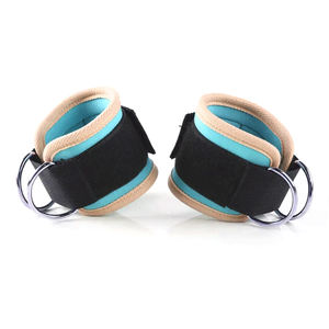 Correas de tobillo de nailon de alta calidad para gimnasio, equipo al por mayor hecho a medida para levantamiento de pesas, asegurando comodidad y soporte - Product Image 5