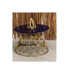 Wood And Metal 3 Tier Cake Stand Newest Design Round Shape <b>Chocolates</b> Dessert Stand For Wholesale Supplier - Product Image 4