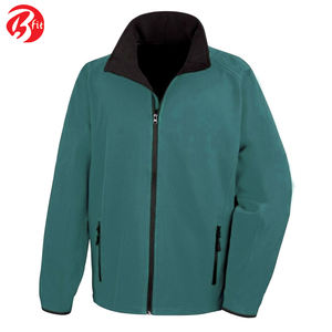 Veste Softshell à manches longues pour hommes, confortable, chaude, coupe-vent, imperméable, avec col montant, nouveauté - Product Image 4