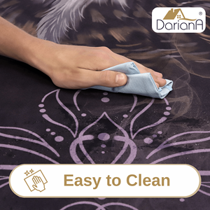 DarianA Owl Design Tapis de yoga rectangulaire en PU antidérapant universel pour fitness - Product Image 3