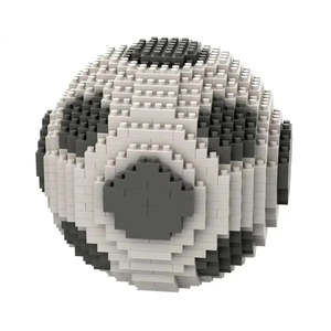 For Nanoblock Plastic Football Stadium <b>Ballon</b> De Foot Model - Product Image 1