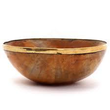 Bol en corne durable, vaisselle éco-responsable, bol en corne décoratif, centre de table traditionnel, sculpté à la main à bas prix - Product Image 2