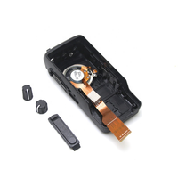 Cache avant de remplacement pour radio Motorola PMLN5811 XIR P6600 DEP550 DP2400 avec câble flexible de haut-parleur et cache anti-poussière pour bouton