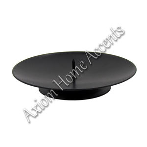 Ensemble de bougeoirs en fer noir faits à la main, élégants et rustiques, bougeoirs coniques artisanaux, centre de table, décoration de Noël, décoration de mariage, Axiom - Product Image 5