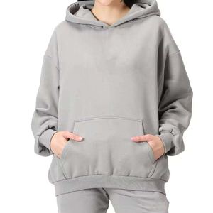 Sudadera con capucha personalizada para mujer Sudadera con capucha de lana de algodón para mujer - Product Image 1
