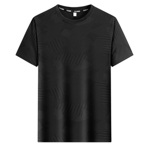 Venta al por mayor de secado rápido para hombre Slim Fit Running camiseta de poliéster impreso personalizado de los hombres deportes gimnasio camisetas - Product Image 3