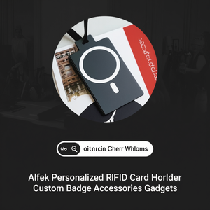 Porte-cartes RFID personnalisé Alfek, accessoires de badge personnalisés, gadgets - Product Image 3