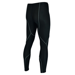 Leggings de yoga pour hommes en Spandex/Nylon de haute qualité, très tendance, avec taille élastique, respirants, longueur intégrale, pour la gym, personnalisables OEM - Product Image 4