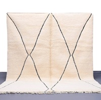 Belle gamme de tapis modernes faits à la main, Vintage, style marocain avec des motifs anciens