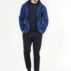 Wholesale and Customized Regular Fit Thick <b>Hoodies</b> for Men High-quality GYM <b>Workout</b> <b>Hoodies</b> for men with Large Zippers - Product Image 2