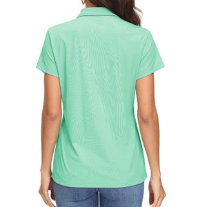 Ropa informal de alta calidad, polos para mujer, último diseño, mangas cortas, longitud Regular, Polo para mujer a la venta - Product Image 2