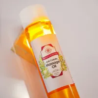 Huile de massage anti-cellulite biologique CC au fenouil et au romarin The Victorian Garden pour hommes, usage corporel