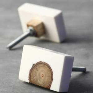 Perillas de Madera y Resina de Estilo Moderno para Muebles, Diseño Premium, Duraderas y de Alta Calidad, Herrajes para Muebles de Dormitorio, Craft Valley - Product Image 5