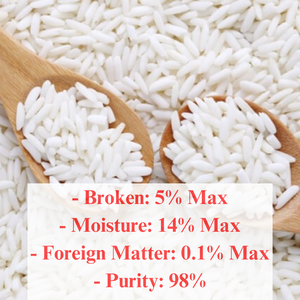 พืชใหม่ล่าสุดขายร้อนราคาดีที่สุดส่งออกข้าวเหนียวหัก 5% จํานวนมากจากโรงงานข้าวเวียดนามมาตรฐานสากล - Product Image 4