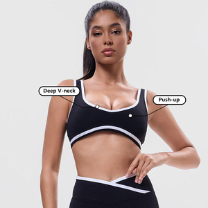 Sujetador Deportivo Ajustable de Soporte Medio de Alta Calidad, Antibacteriano en la Parte Delantera, Sin Costuras, Transpirable para Mujer, Gimnasio, Yoga, Entrenamiento Físico - Product Image 5