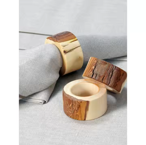 Most Precious <b>Wooden</b> <b>Napkin</b> <b>Ring</b> With Natural Finishing and Shaped Best Quality for Home Hotel Restaurant and Party Decoration - Product Image 6
