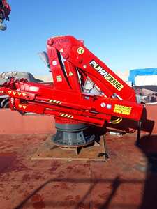 Grúa de pluma de nudillo hidráulica de cubierta plegable de capacidad de 6 toneladas, momento de alta carga, nueva bomba, rodamiento de motor de Astillero de construcción marina - Product Image 3