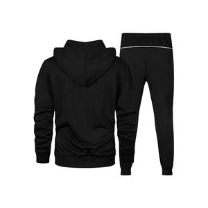 เสื้อฮู้ดผ้าฝ้ายเฮฟวี่เวทสองชั้นและไหล่ตกสไตล์พิมพ์แบบสวมหัว - Product Image 2