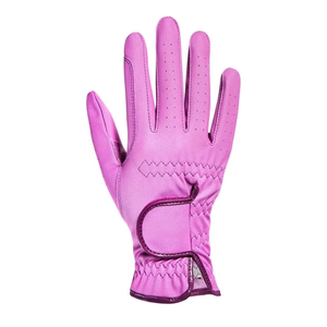 Guantes de Equitación de Cuero, Tejido de Verano, Alta Calidad, Personalizados, Guantes de Malla Ecuestres para Mujer - Product Image 2