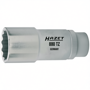 Hazet Long Metric Square 12-Point <b>Socket</b> with Traction Profile 3/8'' - Product Image 2