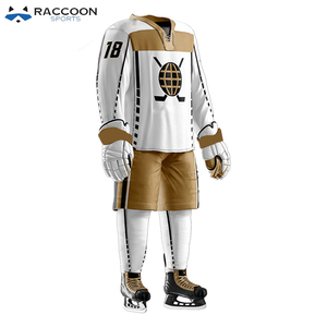 Manufacture Design Ice Hockey Uniform Printing Sport Wear Uniform Set Reasonable Price - Product Image 2