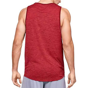 Vente chaude Plain Gym Hommes Débardeur 100% Coton Respirant Séchage Rapide Écologique Logo Personnalisé Conception - Product Image 2