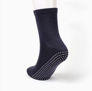 Chaussettes de sport respirantes de qualité supérieure pour homme, 80% coton, pour les sports de plein air, très populaires, vente chaude, avec logo sur le bas - Product Image 4