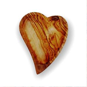 Plato para Aperitivos de Acero Inoxidable en Forma de Corazón, Soporte para Cuchillos Personalizado, Color Personalizado, Hecho a Mano, Ecológico, Apto para Lavavajillas y Horno de Microondas - Product Image 2