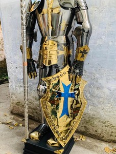 2024 Traje de armadura de caballero templario de alta calidad más vendido | Caballeros cruzados - Product Image 3