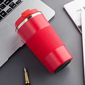 Taza de Café Clásica de Acero Inoxidable de 510 ml para Negocios, Botella de Vacío para Regalos Corporativos con Tapa de Goma - Product Image 6