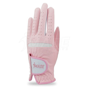 Gants de golf roses en PU pour hommes, protection UV, légers, gants de sport à doigts entiers - Product Image 2