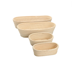 Offre Spéciale un ensemble corbeille à levain panier à pain panier de fermentation en rotin - Product Image 1