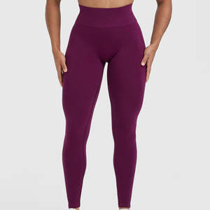 Womens Solid High Elastic <b>Leggings</b> Comfortable Breathable Four-Way Stretch Eco-Friendly for Daily Wear <b>Gym</b> Workout - Product Image 1