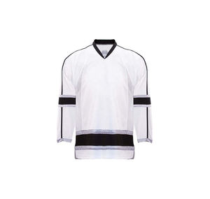 Camiseta de hockey sobre hielo con logotipo personalizado unisex Servicio OEM Último diseño Estilo sublimado Nombre del equipo Impresión Tela personalizada Transpirable - Product Image 4