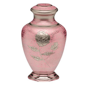 สินค้ามาใหม่แผ่นโลหะอลูมิเนียมทรงกลมเคลือบเงาสำหรับผู้ใหญ่ขี้เถ้าโกศเคลือบสีดำเงา - Product Image 2