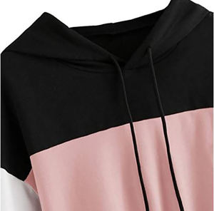 Sudadera Corta de Invierno para Mujer, Moderna, con Logotipo Frontal Bordado en 3D, Forro Polar, 100% Algodón, Tallas y Colores Personalizables - Product Image 3