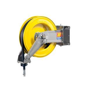 Carrete de manguera giratoria Meclube para Mod de aceite. S 400 con 10m 3/8 ''Manguera 160 Bar-para mangueras de goma de aceite - Product Image 1