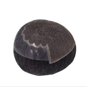 Perruque en cheveux humains Q6 Yaki, toupet pour homme, cheveux vierges Remy, trame unique, Bangladash Naturalizer Curl Bonnet, extension de cheveux Remi - Product Image 6