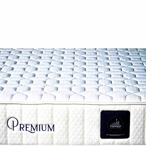 Matelas de confort hybride Ressort ensaché Design Premium pour hôtel Mobilier de chambre à coucher Marque personnalisée Vente en gros Usine en vrac - Product Image 2