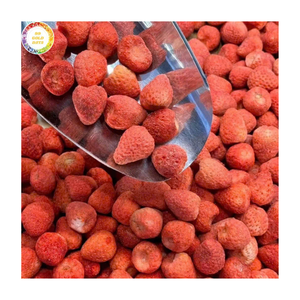 Deliciosas Fresas Deshidratadas Congeladas, Textura Ligeramente Crujiente con un Sabor Dulce y Ácido, Adecuadas para Amantes de los Snacks de Todas las Edades - Product Image 1