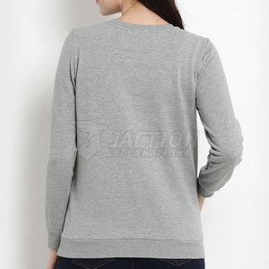 Sudaderas de manga larga de buena calidad para mujer, sudaderas de gran tamaño para mujer, sudaderas de algodón y poliéster para mujer - Product Image 2