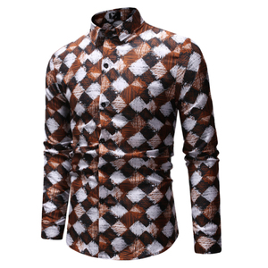 Chemise habillée décontractée pour homme en coton 100% de qualité supérieure, à manches longues, coupe ajustée, séchage rapide, anti-plis, respirante, idéale pour l'été - Product Image 6