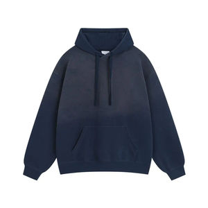 Fabricant de sweats à capuche de meilleure qualité personnalisé 350 Gsm 100% Sweats à capuche surdimensionnés doublés de polaire de coton Sweats à capuche vierges pour hommes - Product Image 5