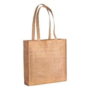 Borse Promozionali Personalizzate TNT con Effetto Iuta, Gadget Personalizzati per Shopper - Product Image 1
