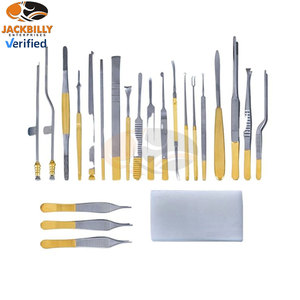 Ensemble d'instruments chirurgicaux en acier inoxydable 57 de qualité supérieure Jackbilly Enterprises, garantie de 5 ans, alimentation manuelle pour le nez - Product Image 2