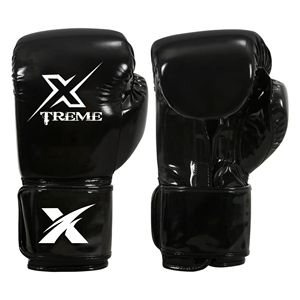 Gants de boxe Xtreme Boxing BCG-002 Custom Winning Heavy Duty en cuir respirant, évacuant l'humidité, antidérapants, fermeture à boucle et crochet - Product Image 1