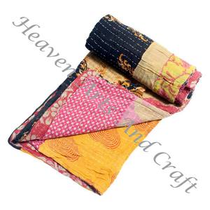 <b>Kantha</b> <b>Quilt</b> Gudari <b>Kantha</b> <b>Quilt</b> Gudari Hot Selling Wholesale Gold Supplier GD2002 Handmade <b>Kantha</b> <b>Quilt</b> Cotton Printed Indian - Product Image 2