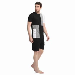 Conjunto de verano de secado rápido para hombre, conjuntos de verano informales transpirables de manga corta para adultos con diseño y tamaño personalizados - Product Image 5