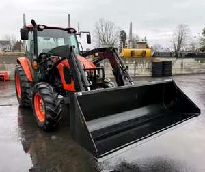 El mejor precio al por mayor para tractores agrícolas Kubota 4WD en stock con componente de núcleo de motor de potencia nominal de entrega rápida - Product Image 3